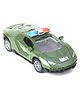 KIDS FUN Toys 1:32 Die-Cast Army Car with Pull Back - Olive Green