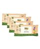Herby Angel Baby Wet Wipes - Extra Thick Bamboo Based Wipes with Lid (72 Wipes) (Pack of 4)