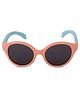 DukieKooky Polycarbonate Solid Polarized & UV Protected Oval Sunglasses - Pink