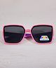 DukieKooky Colour Blocked Polarized & UV Protected Square Sunglasses - Pink