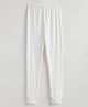 Charm n Cherish Cotton Blend Solid Thermal Pant - White