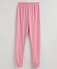 Charm n Cherish Cotton Blend Solid Thermal Pant - Pink