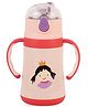 Cello Doodle Stainless Steel Double Walled Vacuum Insulated Kids Flask Red - 329 ml