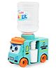 FunBlast School Bus Toy with Water Dispenser for Kids Sea Green