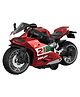 FunBlast Realistic Small Size Die Cast Motorcycle Toy for Kids Red