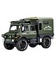 FunBlast Off Road Military Truck Toy with Light & Sound for Kids Green
