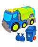 FunBlast Garbage Truck Toy with Light & Sound  Multicolor
