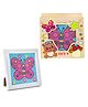 FunBlast Butterfly Theme 5D Diamond Painting Kit for Kids with Frame & Tools