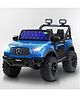 Baybee Renegade Battery Operated Jeep for Kids, Ride on Toy Kids Car with Windshield Light & Music | Baby Rechargeable Battery Car | Electric Jeep Car for Kids (Blue)