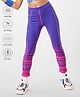 Pine Active Knit Full Length Super Stretch Leggings - Purple