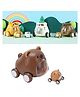 AKN TOYS Animals Pull Cars Backwards, Lightweight and Exquisite Mini Inertia Car for Kids( Color May Vary)