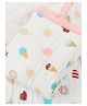 Baby Moo Delicious Delights 100% Muslin Cotton Blanket - Pink