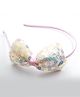 Pihoo Sequence Embellished & Bow Designed Hair Band-Light Pink