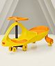 LuvLap Sunshine Swing Car, Magic Push Ride-On Toy for Kids 3+ Years, Comfortable Seat, Durable Construction, Smooth Ride, Bright Yellow