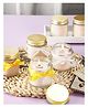 Homesake Organic Aroma Candles Wax 4 X 20g Each, Aromatic Scented Fragrance up to 7 Hours, Best Gift, Coffee