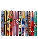 Birthday Popper Superhero Avengers Slap Bracelets Bands (Pack of 12)  Ideal Birthday Return Gifts for Kids of All Ages - Multicolor