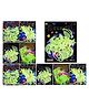 Birthday Popper Glow in The Dark Radium Sticker as Birthday Return Gift | Set of 10 - Assorted Design