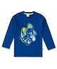 JusCubs Cotton Jersey Full Sleeves Bicycle Printed Tee - Royal Blue