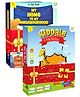 Kiddale Pack of 2 Musical Interactive Children Picture & Sound Books: My Home to Neighbourhood & Trip to Zoo|Gift for 3+ Years Baby|E Learning Book|Smart Intelligent Activity Books|Nursery Rhymes|Talking Book