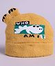 M'andy Woollen Animal Designed Cap - Yellow-  Diameter 35 Cms