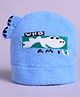 M'andy Woollen Animal Designed Cap - Blue-  Diameter 35 Cms