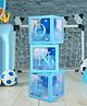 Décor Mantra One Balloon Box for 1st birthday decoration kit is perfect for baby shower celebration-Pack of 3 - Blue