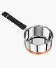 ZEBRA ULTIMATE KITCHENWARE Stainless Steel Copper Bottom Saucepan - 16.5 cm, 1.6 Ltrs (11