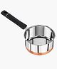 ZEBRA ULTIMATE KITCHENWARE Stainless Steel Copper Bottom Saucepan - 18 cm, 2 Ltrs (12