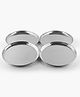 ZEBRA ULTIMATE KITCHENWARE Stainless Steel Dinner Plate - 17.5 cm (Set of 4) (8