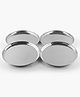 ZEBRA ULTIMATE KITCHENWARE Stainless Steel Dinner Plate - 27.6 cm (Set of 4) (12