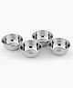 ZEBRA ULTIMATE KITCHENWARE Stainless Steel Veg Bowl/Katori/Vati - 9 cm, 140 ml (Set of 4) (5