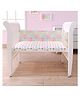 Fancy Fluff Organic Cot Half Bumper - Rainbow Dreams
