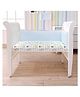 Fancy Fluff Organic Cot Half Bumper - Joy Ride