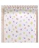 Fancy Fluff Organic Cot Bedsheet- Sea Fantasy
