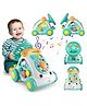 YAMAMA Musical Toys For Kids Dreaming Party Universal Wheel Phone Vehicle Car Kids Toys With Lights And Music Educational Kids Development Toys - Green
