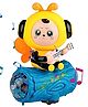 YAMAMA Musical Toys For Kids Cute Face Change Little Bee Toys With 360 Degree Rotating Universal Wheel Lights And Music Kids Toys  Color May Vary