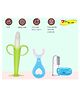 Joy Buzz Silicone Toothbrushes Pack Of 3 - Green