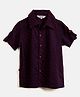 Stylo Bug Cotton Three Fourth Sleeves Abstract Printed Shirt - Navy Blue