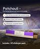 Nirmalaya Patchouli Incense Sticks Agarbatti - 40 Sticks -Pack of 2