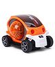 House of Kids Stunt Car 360 Degree Rotating Stunt Car Bump and Go Toy with 4D Lights & Sounds Musical Car Battery Operated Toy - Orange