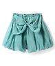 Mark & Mia Solid Color Shorts with Bow Applique - Mint