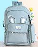 Polo Class Bear Printed School Bag Teal Blue - Height 18 Inches
