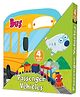 Passenger Vehicles Set of 4 Board Books - English