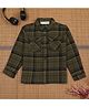The Lion and the Fish Cotton Full Sleeves Checked Shirt - Green