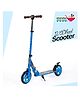 Funride Kids Scooter Ether Two Wheel Kick Scooters for Boys and Girls with Adjustable Height and Rear Brake 2 Wheels Foldable Skate - Blue