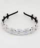 Lime By Manika Floral Designed Hair Band -  White