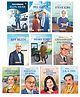Story Books for Kids Illustrated Greatest Entrepreneurs Set of 10 Books - English