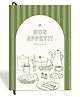 7mm Recipe Journal Notebook Bon Appetit | Make your own Recipe and Cook Book | Kitchen Essential | A5 Size | 4 Sticker sheets | Hardbound and Laminated | 14.8 X 21 cms |Green