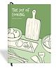 7mm Recipe Journal | Joy of Cooking | Make your own Recipe and Cook Book | Kitchen Essential | A5 Size | 4 Sticker sheets | Hardbound and Laminated |14.8 X 21 cms | Jade