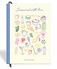 7mm Recipe Journal | Seasoned With Love| Make your own Recipe and Cook Book | Kitchen Essential | A5 Size | 4 Sticker sheets | Hardbound and Laminated |14.8 X 21 cms | Beige